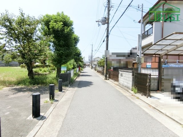 大久保町江井ヶ島4　中古戸建の前面道路含む現地写真|前面道路含む現地写真です