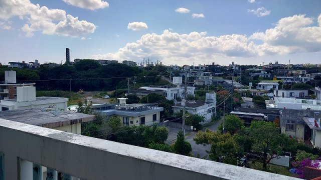 島尻郡八重瀬町字長毛のアパートの展望