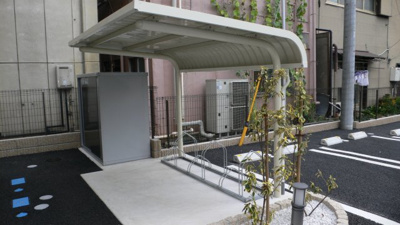 【その他共用部分】 | ヴィラ ソレイユ | 自転車置き場