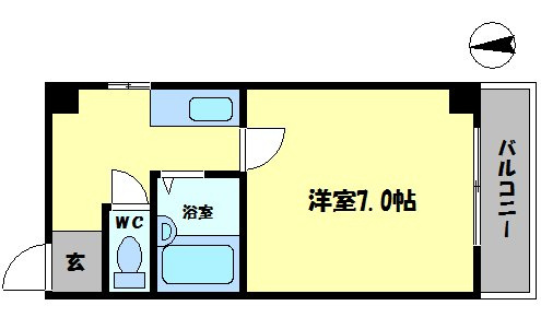 ラパンジール大国５の間取り|ラパンジール大国５　開放感ある間取