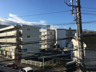 【展望】 | ライオンズマンション江田第5 | 3階部分からの眺望♪