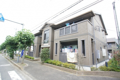 【外観】 | フィオーレ　B | 日当たり良好♪全室角部屋のお部屋です♪