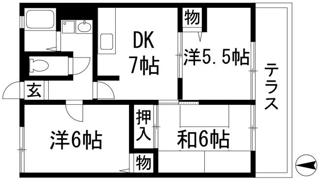 【間取り】 | ソニア山本