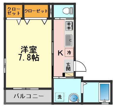 Village Printemps Koiwaの間取り