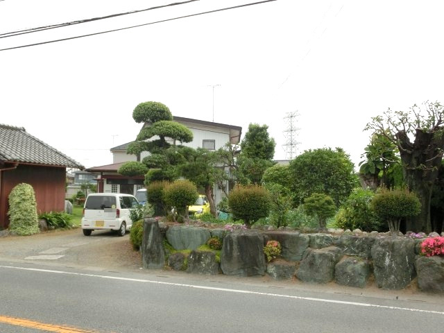 鴻巣市屈巣の売地の外観