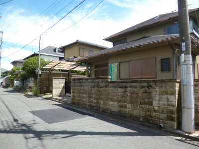 【前面道路含む現地写真】 | 大津市仰木の里6丁目4-3　中古戸建