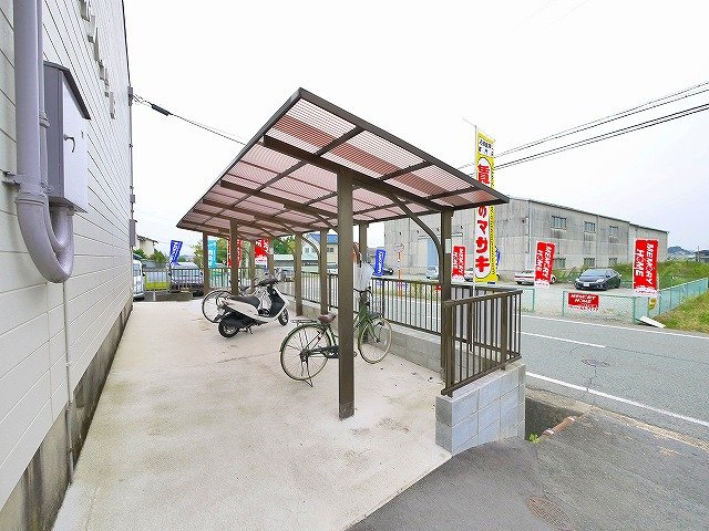 乙木ハイツDのその他共用部分|自転車置き場