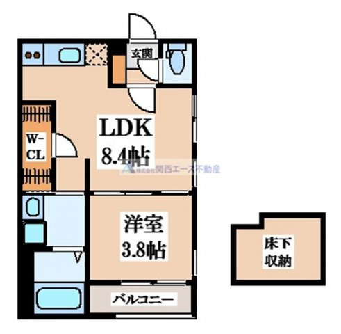 【間取り】 | ハーモニーテラス花園東町Ⅱ