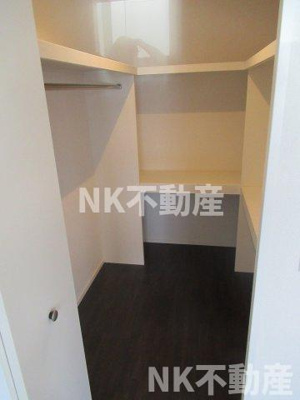 【収納】 | サン・メゾンC棟（東花園賃貸） | ウォークインクローゼットです