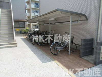 【その他】 | サン・メゾンC棟（東花園賃貸） | 駐輪場です