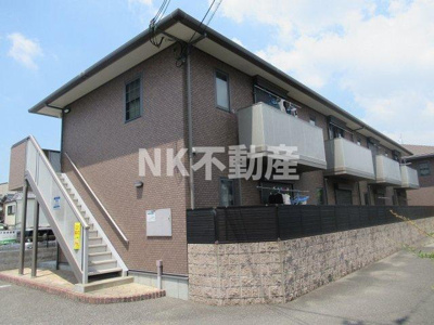 【外観】 | メゾンシャロームB（東花園賃貸） | 落ち着いた雰囲気の外観です