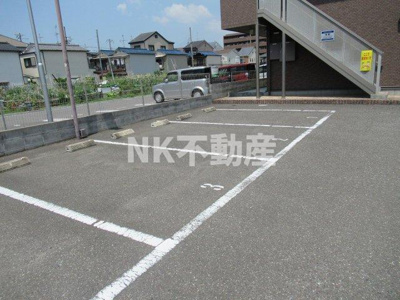 【駐車場】 | メゾンシャロームB（東花園賃貸） | 駐車場です