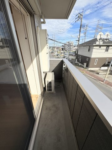 チェストK5のバルコニー