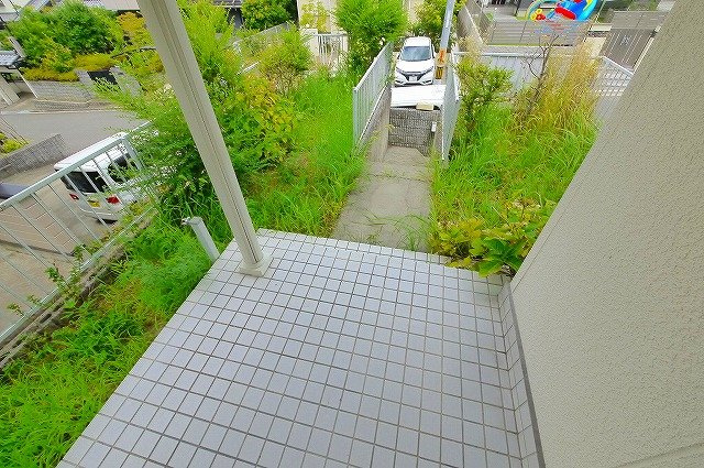 レグラン桜が丘のエントランス|落ち着いたエントランスです
