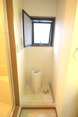 【洗面所】 | パステルハイツ | 室内洗濯パン♪