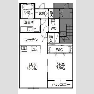 ヒルズレジデンシャルＢの間取り
