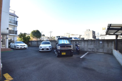 【駐車場】 | 鷺沼ヒルズ | 平置き駐車場