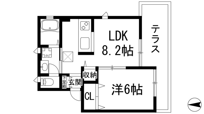 【間取り】 | ベルリード宝塚
