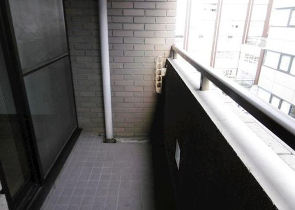 千代田区神田三崎町２丁目の賃貸マンションのバルコニー