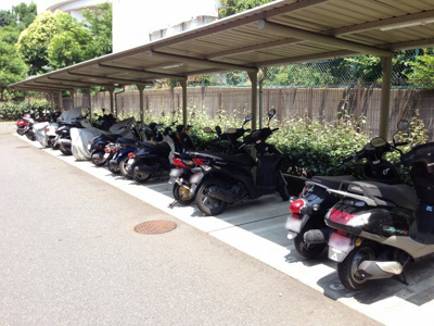 【その他共用部分】 | グレーシアガーデンたまプラーザ | バイク置場