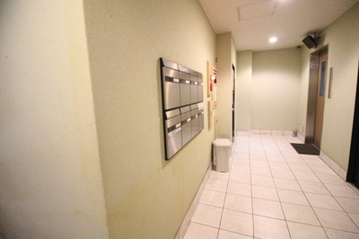 【ロビー】 | 最上階のオーナーズルーム☆大型犬・猫も飼育可能です♪ | メールボックス