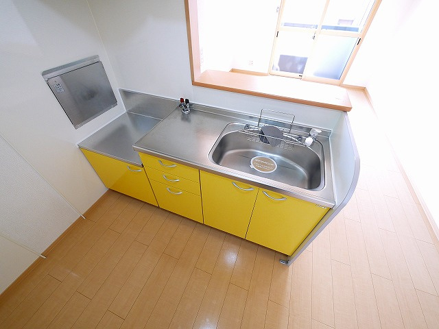 グランシャリオ（八条）のキッチン|お料理しやすいキッチンです