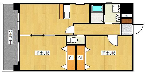 【間取り】 | サンヴィクトワール