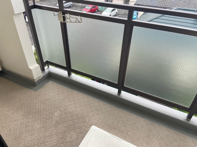 パルピアマンションのバルコニー