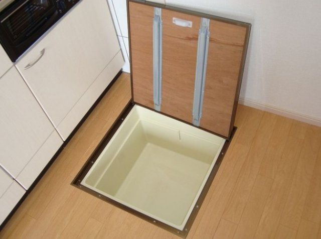 フラワーハウスの設備|床下収納