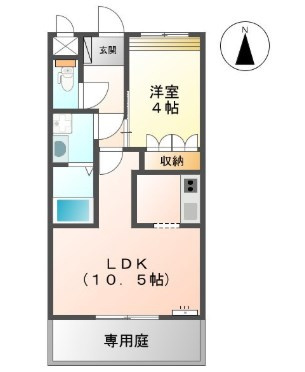 フラワーハウスの間取り
