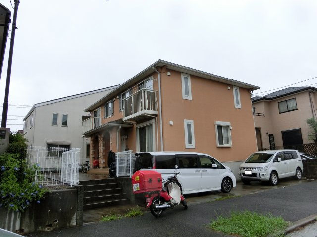 稲毛区稲毛町５丁目　一棟アパート　満室　区画整理地内の外観