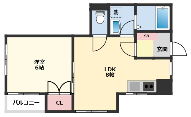 【間取り】 | ファミーユ船橋 | 間取り