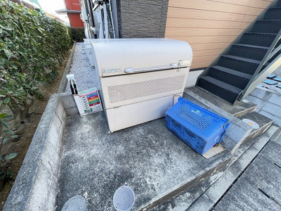 【その他共用部分】 | アイザックヒルズ百合丘 | 敷地内ごみ置き場でごみ出しもらくらく～♪忙しい社会人さんや学生さんにもうってつけ！