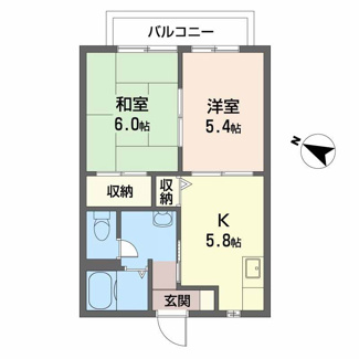 【間取り】 | サザン　ハイム