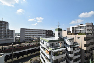 【展望】 | 物件のお問い合わせは、 ０３－５４５６－５４１５までお気軽にどうぞ！
バルコニーからの眺望
