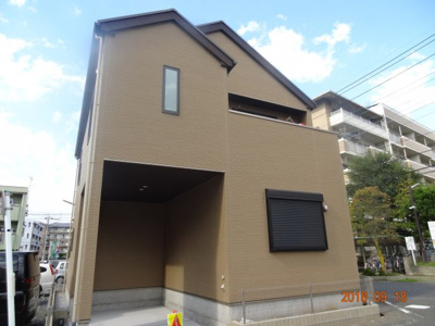 【外観】 | さいたま市緑区東浦和2丁目　駅徒歩9分南東角地の新築分譲住宅全1棟 | 外観もきれいです