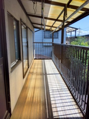 【バルコニー】 | 赤羽１丁目貸家（４） | ベランダ