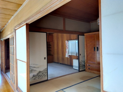 【和室】 | 赤羽１丁目貸家（４） | 1階　和室8帖と洋室9帖