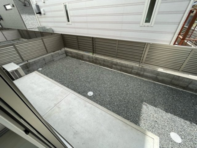 エソラソレーユ田寺東のバルコニー