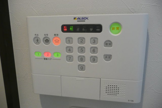【設備】 | コンフォーティアⅡ | ホームセキュリティーALSOK