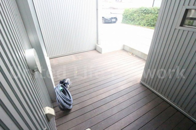 【その他共用部分】 | SAK'S ESAKA | ウッドデッキ
