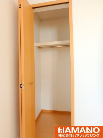 ペアハウスヒロセＧの収納|たっぷりとした収納スペースです