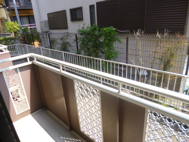 Beハイム市川のバルコニー