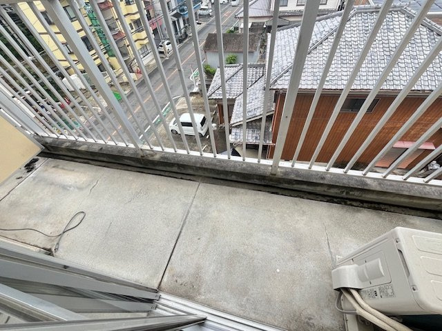 スコルピオ清和のバルコニー