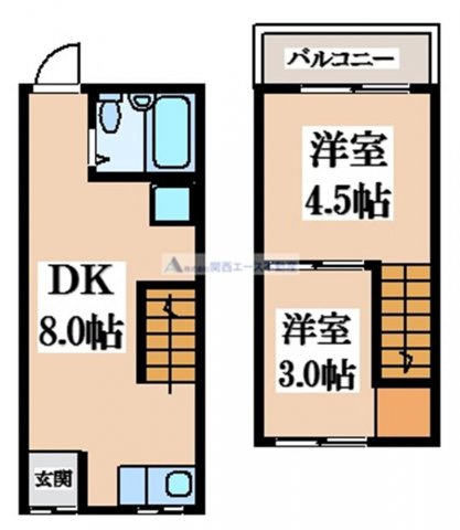 【間取り】 | 上小阪住宅