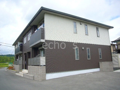 【外観】 | シャーメゾン園部 | 外はこのようになっています