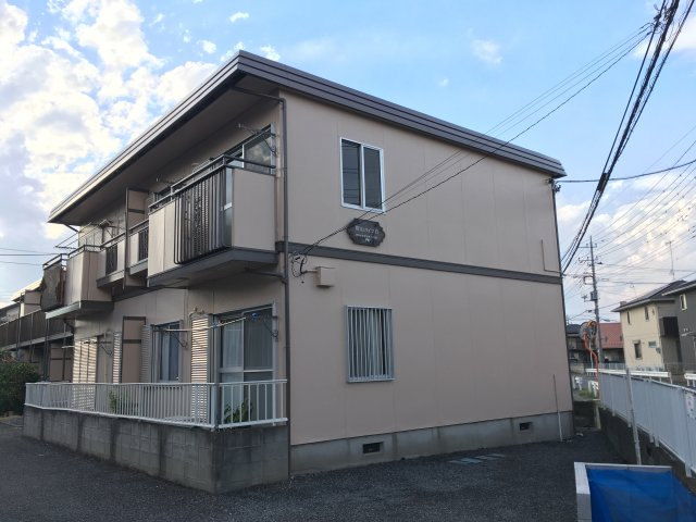 前山ハイツ　B棟の外観