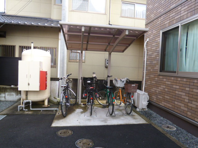 ボンシャンスのその他共用部分|自転車置き場