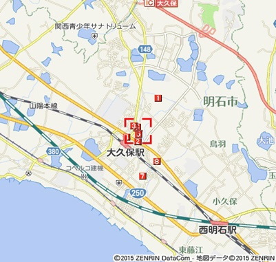 レ・リヤン・ファミリオ2の地図