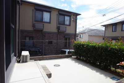 【庭】 | ユーキャンハイツⅡ | 専用テラス